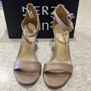 Naturalize 3” Beige Heels. Size: 7 Worn once. No stains or scuffs.